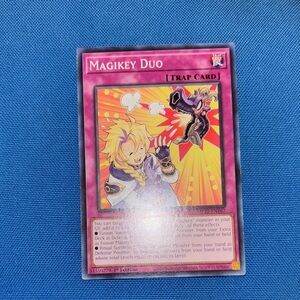 Yugioh Card Magikey Duo Trap Card 1st Edition 2020 NWOTS